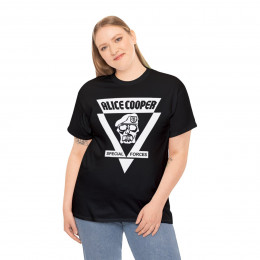 Alice Cooper Special Forces skull unisex Short Sleeve Tee