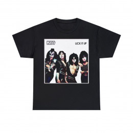 KISS Lick It Up with Creatures Costumes  Men's Short Sleeve T Shirt