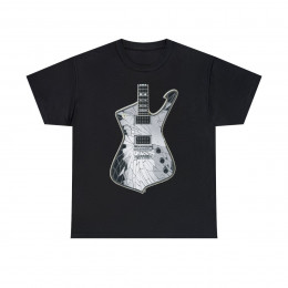 KISS Paul Stanley Cracked Mirror Iceman Guitar Men's Short Sleeve T Shirt