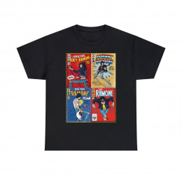 The Amazing Ramones Comic Book Covers Men's Short Sleeve T Shirt