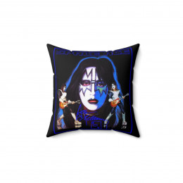 Ace Frehley of KISS Space Ace Army Pillow Spun Polyester Square Pillow gift