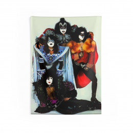 KISS the People magazine shoot Indoor Wall Tapestries