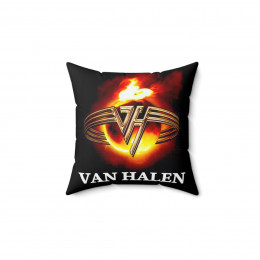 Van Halen Polyester Square Pillow 