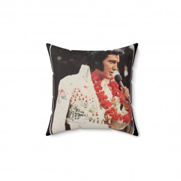 ELVIS in Hawaii Pillow Spun Polyester Square Pillow gift