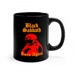Black Sabbath Born Again Black mug 11oz