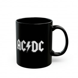 AC DC BACK IN BLACK mug 11oz